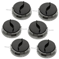 6 Pcs Plastic Truck and Trailer Registration Holder Kit with Clear Wire