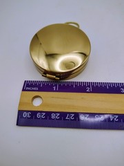 Brass Compass with Key Chain Ring Camping Hiking Hunting Survival