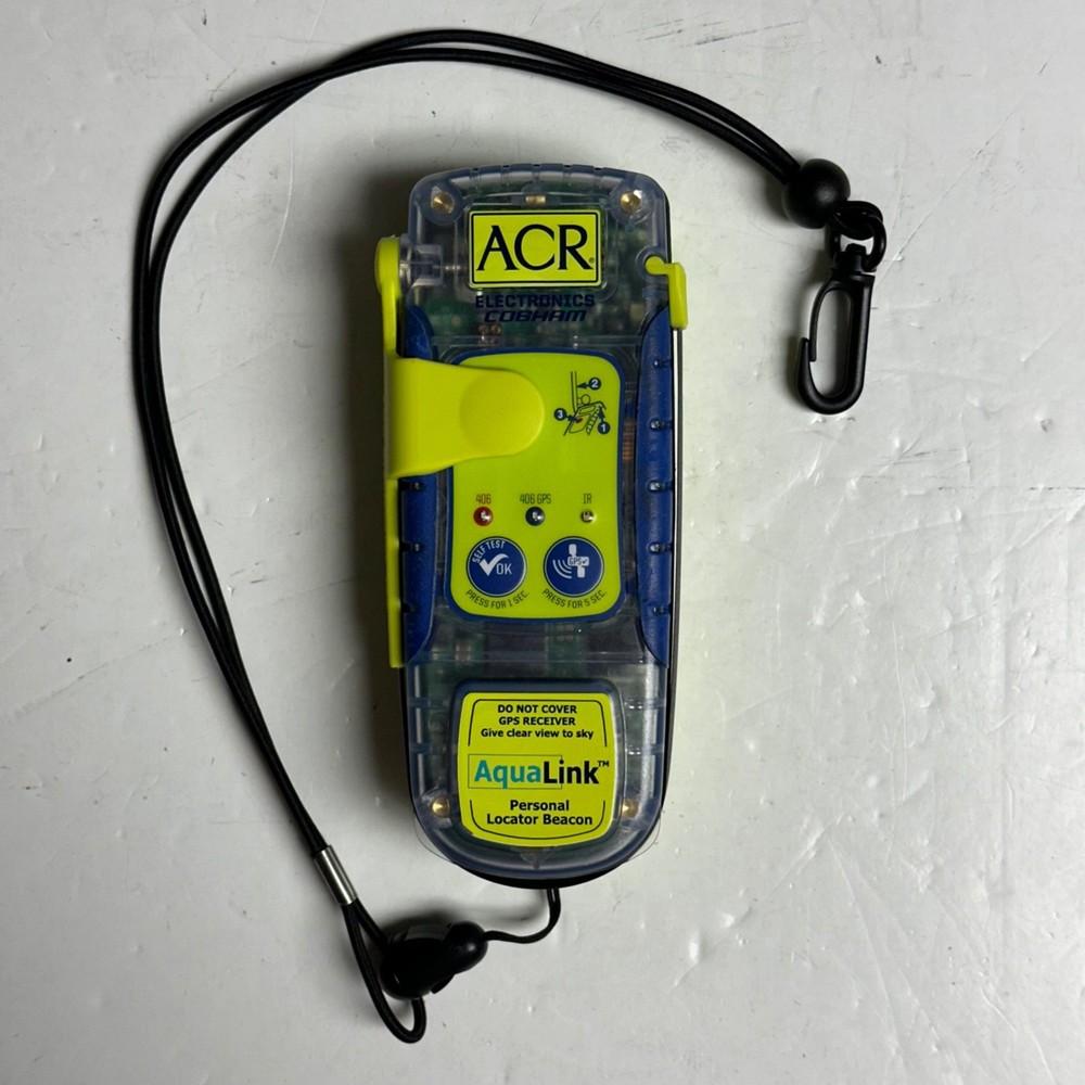 ACR AquaLink GPS Personal Locator Beacon PLB-350B: For Parts