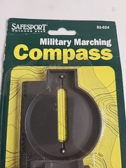 SAFESPORT Outdoor Gear Map Compass NEW CAMPING HIKING BACKPACKING NAVIGATION