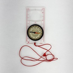 Vintage Tokyo Compass Japan Baseplate Orienteering Hiking Map Reading Navigation