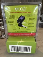 Audiovox Ecco Handheld Keychain GPS Rechargeable – Sealed – Digital Compass