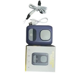Rechargeable 4000mAh Waist Fan with 10500RPM Motor for Outdoor Activities
