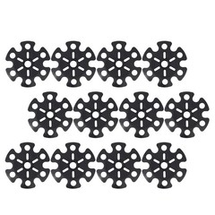 12Pcs Outdoor Climbing Trekking Pole Covers Disk Walking Stick Cover