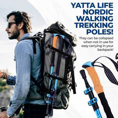 Yatta Life Adventure Pro Trekking Poles Yatta Life Adventure Pro Trekking Poles