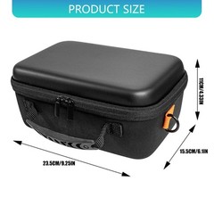 Hard Case Organizers Pouch with Removable Strap for Blood Pressure Monitor