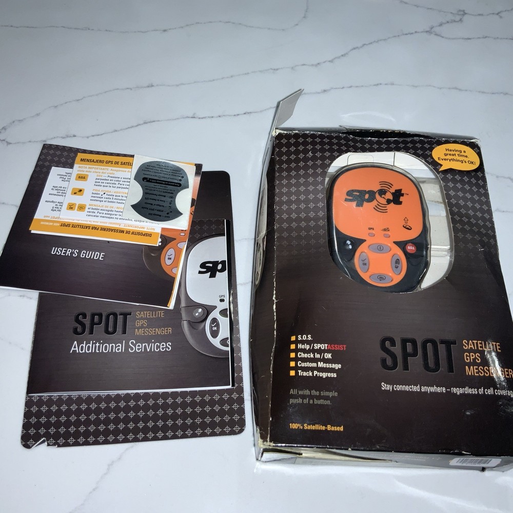 SPOT GPS Satellite GPS Messenger – Subscription Required – NOS New Old Stock