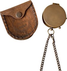 Brass Compass with “Go Confidently in the Direction of Your Dreams” Quote by Tho