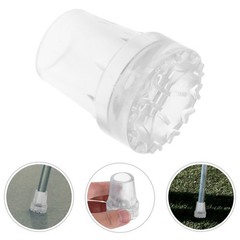 6Pcs Rubber Foot Pads for Cane Transparent Durable Walking Stick Tip Replacement