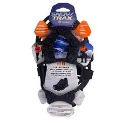 Yaktrax Snow Trax Ice Cleats Tungsten Carbide Spikes Large XL Black New x1 Pair