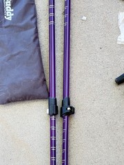 Set of Trail Buddy Trekking Poles 105-135CM Purple – 9K