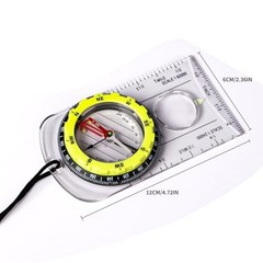 Navigation Compass & Whistle Kit – Essential Gear for Orienteering, Camping, A1