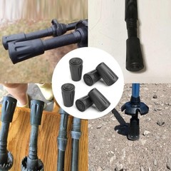 Hikings End Crutch Tip Head Protectors Walking Replaceable Tip Set