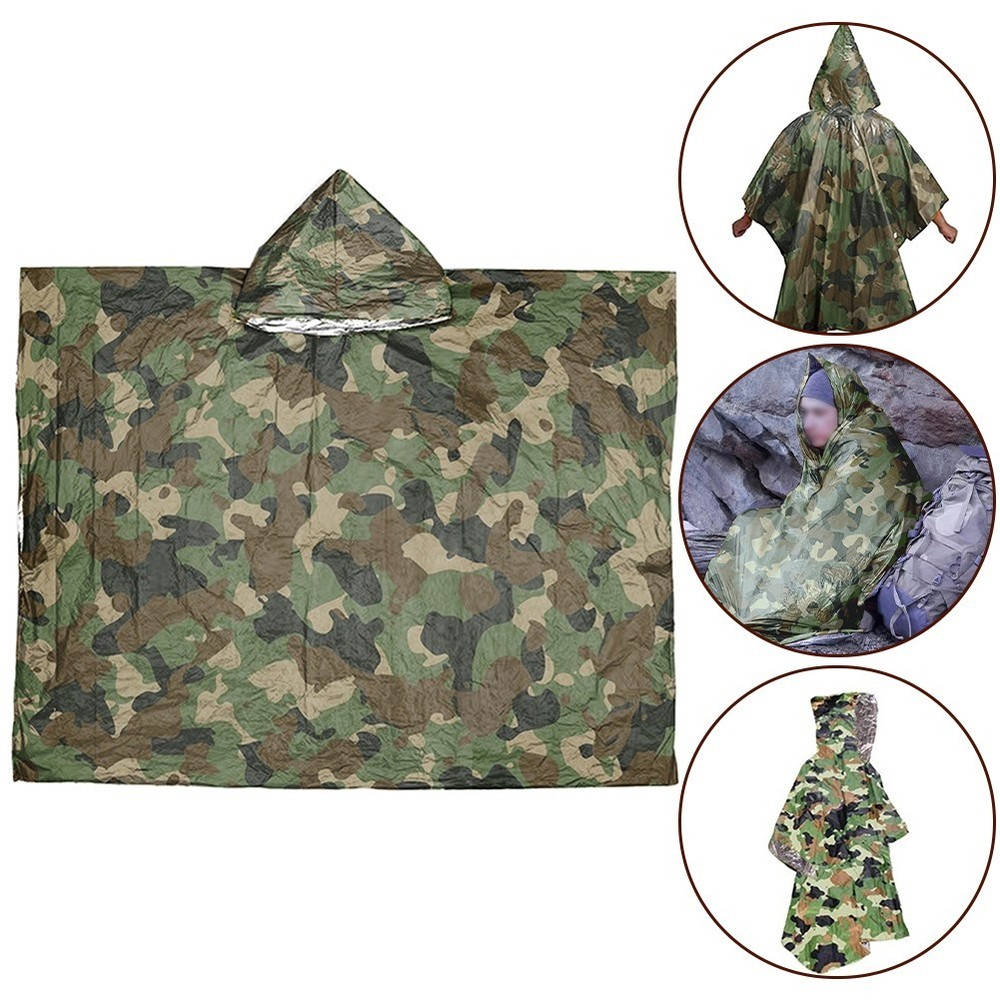 Motorcycle Rain Multifunctional Outdoor Camo Raincoat High Quality