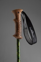 Hiking Poles – Aluminium with Cork Handles and Flip Lock for Trekking, Mountaineering