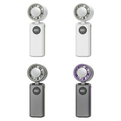 6000Mah Handheld Turbo Fan USB Rechargeable Adjustable Angle for Outdoor Use