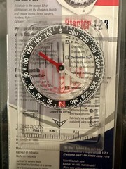 Silva Starter 1-2-3 Precision Compass 2801290 Johnson Outdoor Series ~Hiking NEW