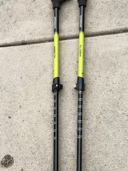 Set of King Gear All terrain Duralumin 7075 Trekking Poles 105-135CM … $I