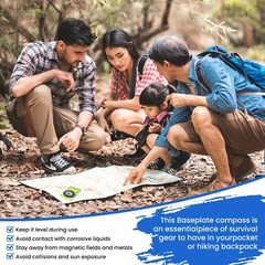 Orienteering Compass Hiking Survival Compas Compasses Kids for Magnetic Campi…