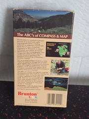 Brunton Vintage Sighting Compass * NEW & SEALED w/ VHS * ABC’s of Compass Map