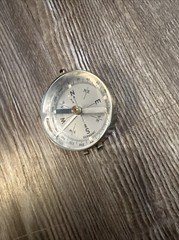 Vintage PIC Brass Compass – With Lock and Direction Arrow – Made in Germany