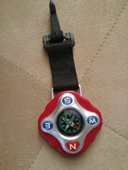 Pocket Clip Map Scale Compass Pocket Outdoor Hiking Guider Survival Navigation