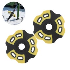 2 Pcs Trekking Pole Mud Basket Snow Tips for Poles Hiking Walking Stick