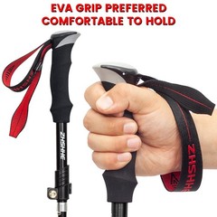 2Ps Trekking Poles, Collapsible Hiking Sticks with Tip Kits Suitable for Vari…
