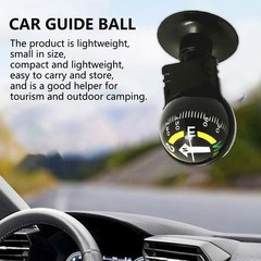 Adjustable Car Vehicle Dashboard Navigation Compass Ball for Boat Marine Truck