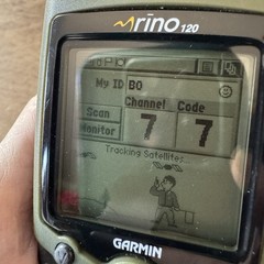 Garmin Rino 120 Handheld Hiking GPS Navigator & 2-Way Radio TESTED