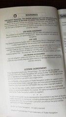 Magellan Meridian Quick Start Guide 2001 book good shape (#164)