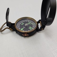 Vintage Lensatic Engineer Compass Japan