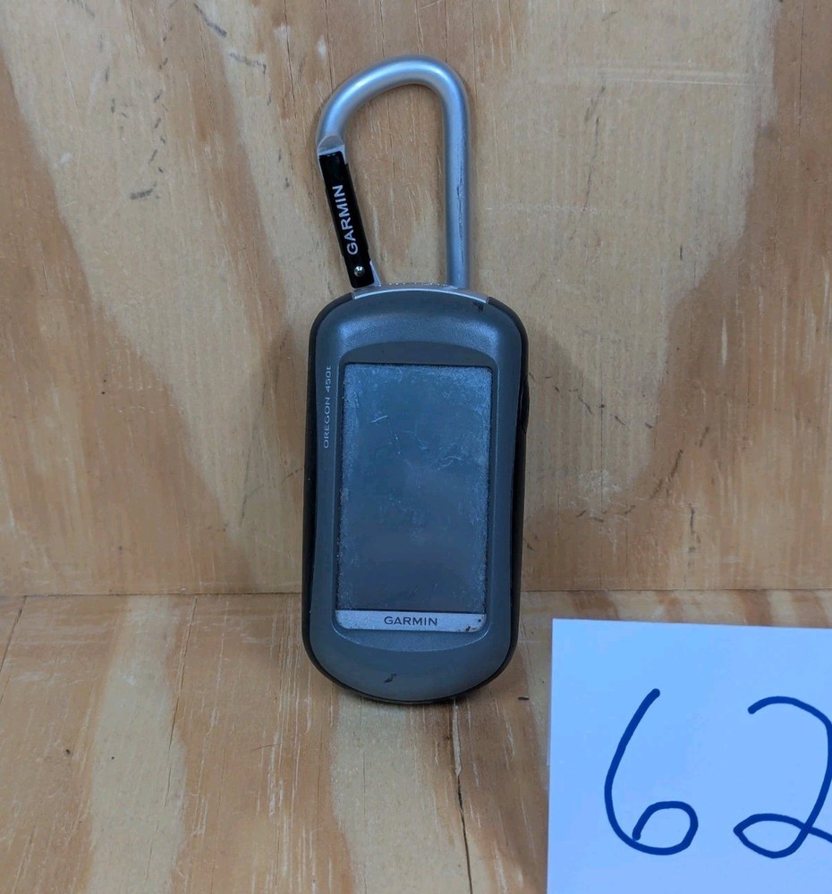 Garmin Oregon 450t Handheld GPS Navigation Color Touchscreen UNTESTED