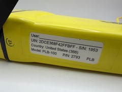 ACR GyPSI 406 PLB Personal Locator Beacon 406 MHz PLB-100 Case+Cable – Power ON