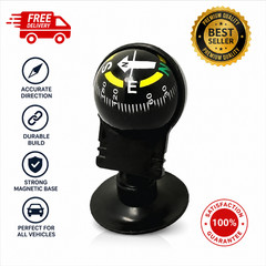 Dashboard Car Compass Ball High Accuracy Navigation Compass for Boat RV Truck