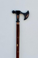 Nautical Walking Stick Viking Wooden Walking Canes Style Handle Father Gift Item
