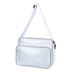 15.7 Inch Clear Tool Bag – Anti-Static PVC Material, Dustproof and White