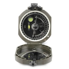 Pocket Transit Army Geology Compass for Outdoor Hiking Camping Survival Tool NEW