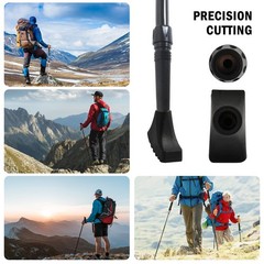 10 Pack Nordic Walking Pads for Hiking Poles, Walking Rubber Pad, Rubber…