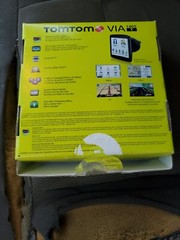 TomTom VIA 1405M 4.3-Inch Portable GPS Navigator never used
