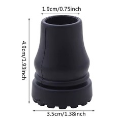 16–22mm Anti-Skid Walking Stick / Cane / Trekking Pole Rubber Tip Protector