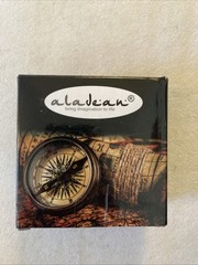Gift for Son from Mom Dad Aladean Engraved Compass 2″ I Love You