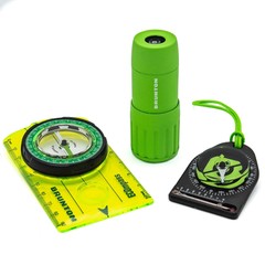 Brunton Monocular and Compasses Green Bundle Set – Fahrenheit