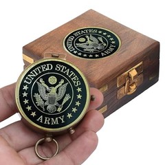 Army Gift, U.S Army Military for Men and Women, Engraved Army Army Wooden Box