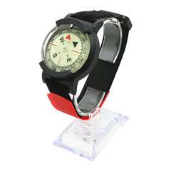 Magnet Equipped Diving For Compass with Glow in Dark and Adjustable Wrist Strap