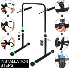 Adjustable Walking Pad Handlebar with Cup & Phone Holder, 38.58-47.24 Inch