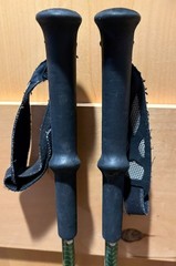 Black Diamond Distance Z green silver folding aluminum Trekking Hiking Poles