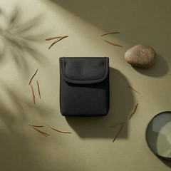 Compass Pouch Black Top-Cover-Top Pouch Small