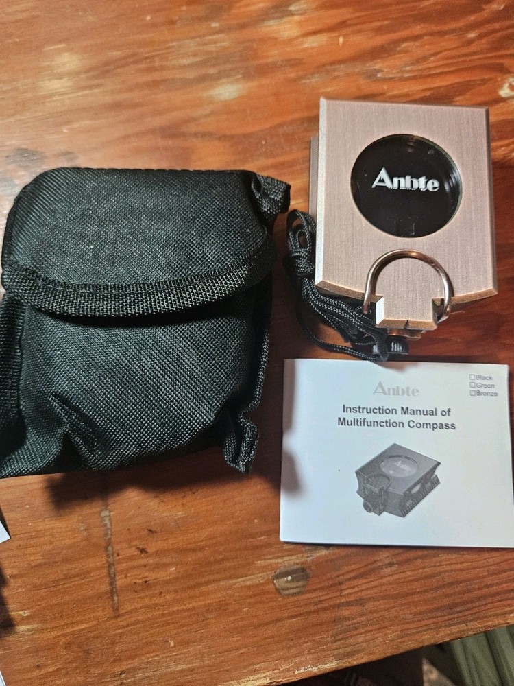 NiB*ANBTE MULTIFUNCTION METAL COMPASS*Bronze