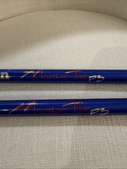 LL Bean Mountain Trek P3 4-Season 7075 Aluminum Steel Lock Poles Trekking 43″